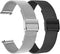 FitTurn Slim Mesh Stainless Steel Quick Release Wristband for Cubitt Aura Pro Smartwatch, Adjustable Strap