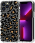 MOSNOVO iPhone 13 Pro Max Case, Leopard Print with 6.6ft Military-Grade Drop Protection & Anti Peel Off Tech