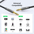 UGREEN 3.5mm Audio Cable, Nylon Braided Aux Cord Male to Male Stereo Hi-Fi Sound for Headphones, Tablets (3FT)