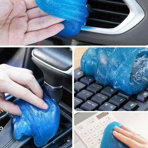 Car Cleaning Gel, 75g/2.6oz Universal Detailing Tools for Car, Keyboard, Remote Control, Household Cleaners