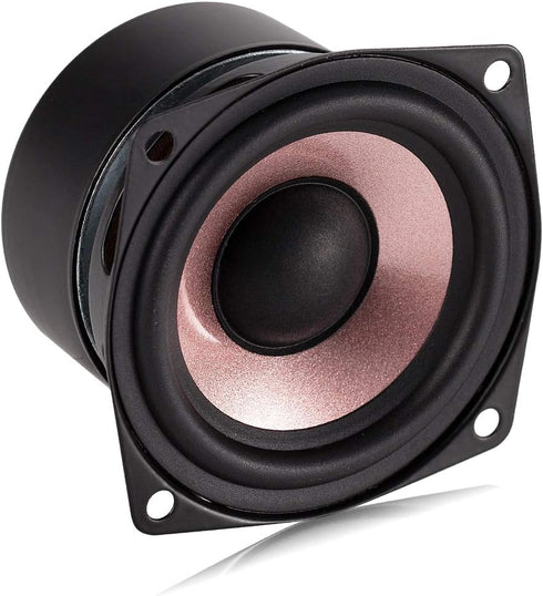 Douk Audio 1PC 2.5" inch 8 ohm Hi-Fi Desktop Full Range Speaker High Sensitivity Speakers for Home & Car Auidio 8-15W
