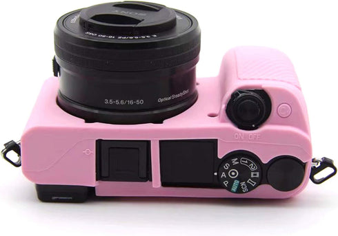 Surpassed a6400 Professional Secure Silicone Camera Cases Bag Housing Rubber Body Skin for Sony Alpha Mirrorless Camera