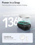 ESR AirPods Pro Case (2023/2022/2019, 2nd/1st Gen), Compatible with USB-C/Lightning, Effortless MagSafe, Black