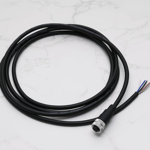 5 Pin M12 Sensor Connector Straight Aviation Cable Female to Female Waterproof Electrical Cable for Automation Control