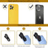 Fisheye 235° Fish Eye Lens | Universal HD Phone Fisheye Lens for iPhone and Android Smartphones