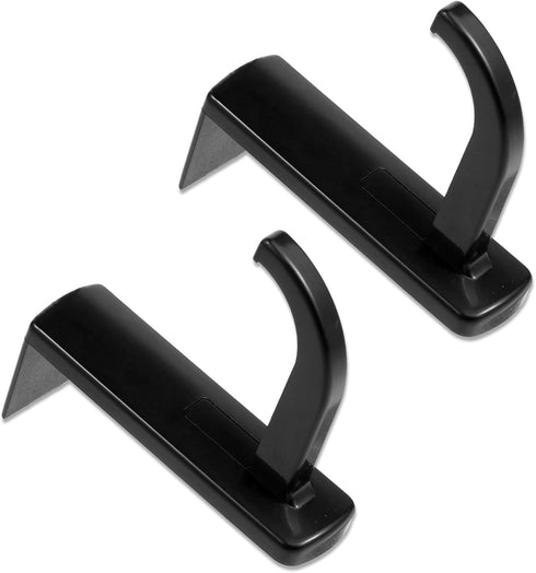Xthrotsenk 2pcs Monitor Headphone Stand Hook Headset Holder Hanger Adhesive Gaming Earphones Hanger