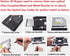 Universal 9.5mm SATA 2nd Hard Drive HDD SSD Optical Bay Caddy Frame Tray for Acer Aspire V3-472p, V3-572p, V3-572g,