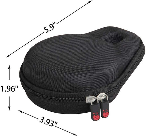 Hermitshell Travel Case for JBL Clip 3 Portable Waterproof Wireless Bluetooth Speaker (Black)