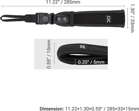 R5 R6 R10 M6 M50 M200 A7V A7IV A7III A7 A7II A7RV A7RIV A7RIII A7S JJC Updated Soft Camera Hand Strap Wrist Strap