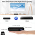 SHIWAKOTO 1080P HD Mini DVD Players for TV, All Region Free DVD Player, Supports HDMI/RCA/USB/AUX, Memory Playback