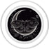 PopSockets PopGrip for MagSafe: Moth Moon Flowers Astrology Celestial