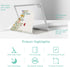 Rotating iPad 10.2/10.5 Case for iPad 9th/8th/7th Generation, 360 Degree Swivel Multi-Angle View Stand Cover