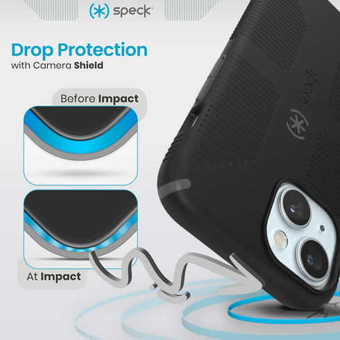 Speck 15 15 14 13 6.1 Inch iPhone Case - Built for MagSafe, Drop Protection Grip for iPhone iPhone & iPhone - Scratch