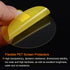 5pcs Watch Glass Screen Protectors 39mm Soft PET Anti-Fingerprint HD Clear Round Smartwatch Protection Film for Flat