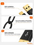 1FT, 3.1 3.2 Gen2 10Gbps 3A S24/S23+, 16/15, CableCreation USB C to USB A Cable Type C to USB USB USB A to C Data