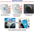 Magnetic Phone Mounts 3 Pack with 3M Adhesive, Black Flat Cell Phone Holder for Car Dashboard, Universal Magnet Set