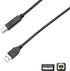 USB 2.0 A Male to B Male Cable for Printer Scanner - 25 Feet