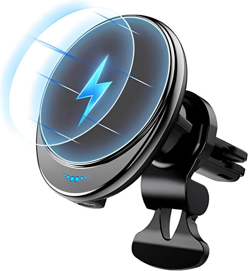 Magsafe Car Mount Charger, 15W PRO Charging, Wireless Car Charger Universal Vent Charger for iPhone 15 Pro Max