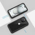 Lanhiem iPhone 15 Plus Case - 360 Full Body Waterproof, Dustproof, Shockproof with Built-in Screen Protector (Black)