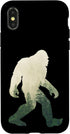 iPhone X/XS Bigfoot Figure Sasquatch Yeti Nature Double Exposure Case
