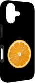 Fresh Fruit and Lemon Citrus Nature Designs 17 Orange Slice Cross Fruit Citrus Case for iPhone