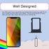 iPhone 13 Black SIM Card Slot Replacement Single SIM Version Card Tray Holder Adapter with Repair Tool Kit A2631 A2633