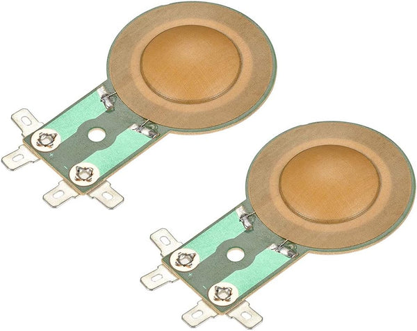 uxcell 25.5mm Tweeter Voice Coil Speaker - Resin Membrane Drive Head 8 Ohm, 2pcs