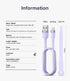 Ringke USB A to Lightning Charger Cable (1.2M / 3.94 FT) for High Speed Data Transfer, Fast Charging, Compatible with