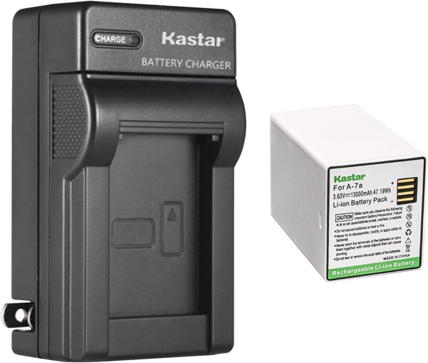 Kastar 1-Pack A-7a Battery and AC Wall Charger for Arlo Pro 3 XL, Pro 3 Floodlight Camera, VMC4040P
