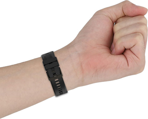 FitTurn 10-Pack Silicone Strap Bands for Desong D09 Smartwatch, 22mm Replacement Accessory for Fitness Tracker