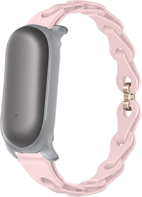 Lamshaw Compatible with Plaud NotePin Bands, Elastic Silicone Hollowed Out Replacement Straps Compatible