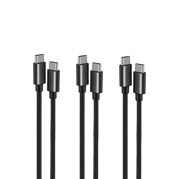 UGREN 3 Pack USB C to USB C Cable,Type C Fast Charging Cable,C