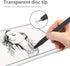 Disc Stylus, 2PCS Precision Disc Tip Stylus Pen Universal Capacitive Stylus Touch Screen Pens Mobile Phones and Tablets Stylus for Drawing Handwriting Gaming