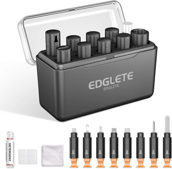 iPhone Cleaning Kit, iPhone Charging Port Cleaner, Cell Phone Repair Tool for AirPod Pro, iPad, Lightning Charger Cables