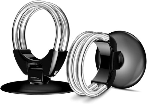 Tvoip 2Pcs 3 1 Cell Phone Ring Holder, in Universal Phone Ring Stand Car Holder, Finger Grip Phone Holder and Tablet