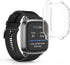 kwmobile Case Compatible with Garmin Venu Sq 2 Music/Sq 2, 2X TPU Silicone Fitness Tracker Cover - Transparent