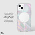 Case-Mate Soap Bubble Case for iPhone 15 Plus - 12ft Drop Protection, Compatible with MagSafe, Iridescent Swirl Effect