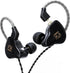 YINYOO KBEAR KS1 in Ear Monitor Bass Earbuds, Clear Sound Stereo Headphones, Noise Canceling, Detachable Cable