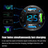 4 Ports USB Car Charger, 66W Super Fast Charging with QC 3.0, PD 20W, and USB 2.4A Adapter (2PCS)