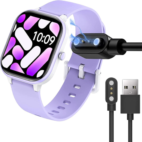 2 Pin Magnetic USB Charger Compatible with HENGTO Kids Smart Watch, Replacement for HENGTO H39 Plus/HENGTO H69/Mgaolo