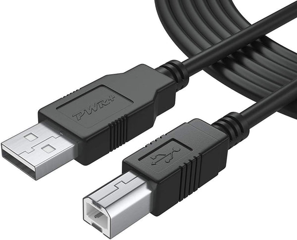 25Ft Extra Long USB-2.0 Cable Type-A to Type-B High Speed Cord for