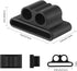Silicone Watch Band Holder for Airpod 1/2/Airpods Pro, 3pcs Portable Anti-Lost Silicone Accessories for Airpods (Black)