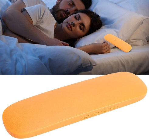 LAISANIM Onset White Noise Sleep Speaker, Portable Bluetooth Pillow Speaker with HiFi Sound Output and Memory Card