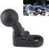 Keenso Universal Motorcycle Mirror Base Mounts Bracket - Fixed Base Ball Holder, GPS Windshield Mount with 10mm Hole