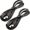 LitaElek 2pcs 1m 3.3ft DC Extension Cable 12V Extension Cord 5V-24V Power Cord