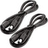 LitaElek 2pcs 1m 3.3ft DC Extension Cable 12V Extension Cord 5V-24V Power Cord