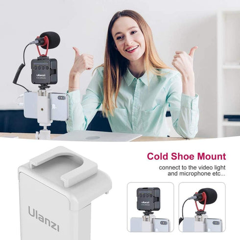 ULANZI ST-07 Adjustable Phone Tripod Stand in White