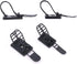 50Pcs 2 Sizes Adjustable Self-Adhesive Nylon Cable Straps - Cable Ties for Wire Management