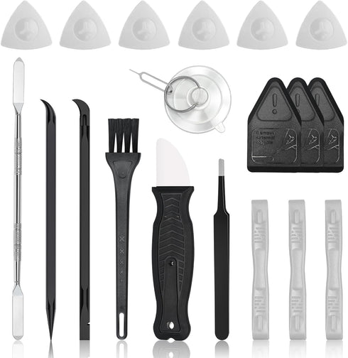 Spudger Tool Kit, 20 PC Plastic & Metal Opening Tools for iPhone, Laptop, iPad, Cell Phone, Mac, Tablet, Computer,