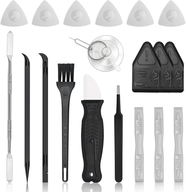 Spudger Tool Kit, 20 PC Plastic & Metal Opening Tools for iPhone, Laptop, iPad, Cell Phone, Mac, Tablet, Computer,
